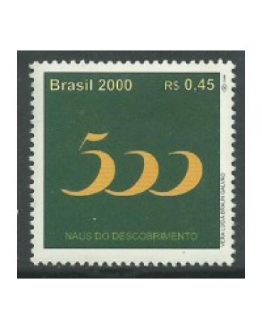 C2264 Naus do Descobrimento - 500 Anos do Brasil 31.431 Mint novo